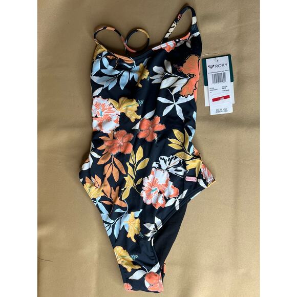 Roxy One Piece Swim Suit Beach Classics Island Vibes XS NWT - Picture 5 of 6